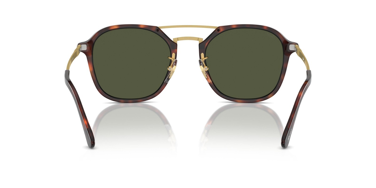 Pre-owned Persol Po 3352s Havana/green (24/31) Sunglasses