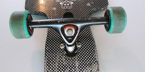 Original Longboard Skateboard Paris Trucks Solid Deck/Wheels