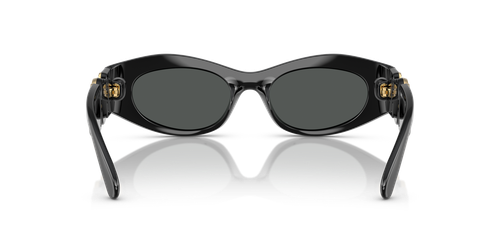 Pre-owned Versace Sunglasses Ve4480u Gb1/87 Black Grey Woman In Gray