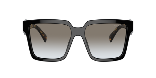 Pre-owned Prada Sunglasses Pr24zs 1ab0a7 56mm Black / Grey Gradient Lens