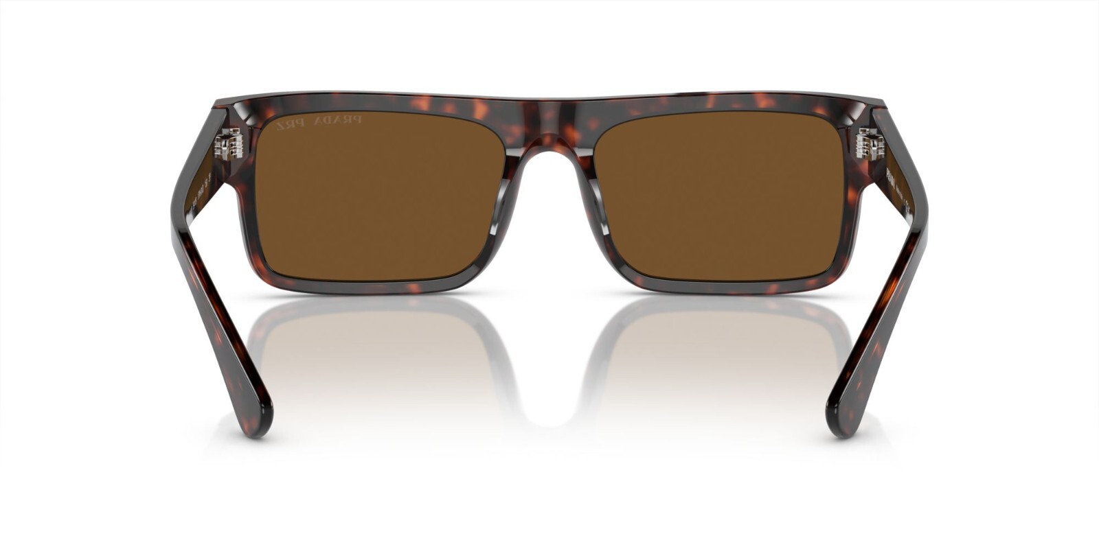Pre-owned Prada Pr A10s Havana/brown Polarized (17n-01d) Sunglasses