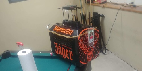 L688 Jagermeister JEMUS Tap Machine 3 Bottle Shot Dispenser Chiller Cooler WORKS