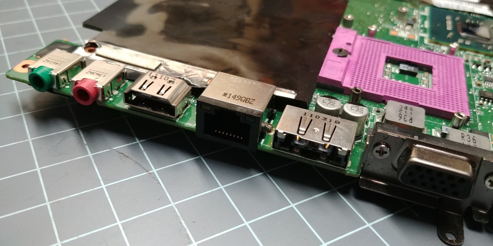 63Y2102 GENUINE LENOVO MOTHERBOARD INTEL THINKPAD SL510 2847-3ZU (GRADE A)(AF51)