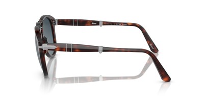 Pre-owned Persol Sunglasses Po0714 24/s3 54mm Havana / Polarized Blue Gradient Lens