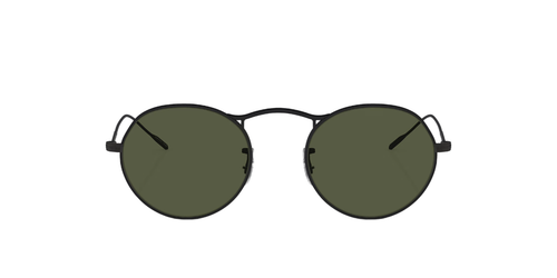 Pre-owned Oliver Peoples 0ov1220s-49506252 Phantos Black In Gray