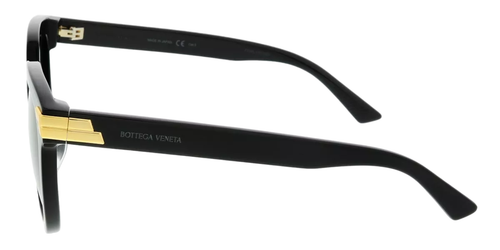 Pre-owned Bottega Veneta Sunglasses Bv1104sa-001 Black - Gold - Gray