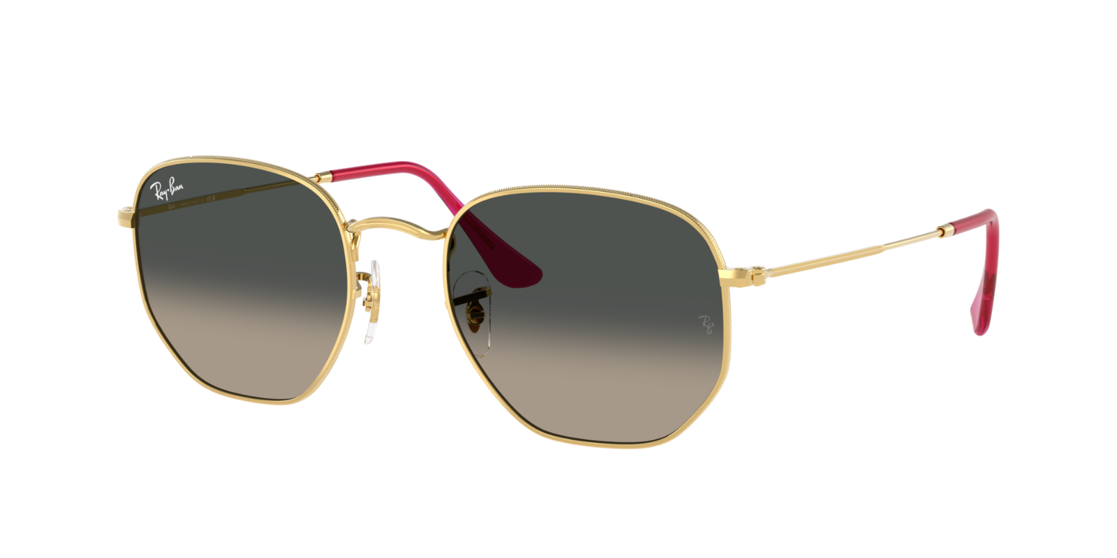 ◎正規品◎RayBan レイバン RB3548-N 003/78 51◻︎21 HEXAGONAL FLAT LENSES Sunglasses in Arista Gold and G-15