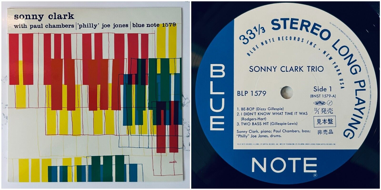 Sonny Clark Trio JAPAN PROMO BLUE NOTE RARE BLP-1579 MINT Sonny Clark Trio JAPAN PROMO BLUE NOTE RARE BLP-1579 MINT