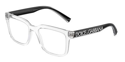 正規品 DOLCE&GABBANA メガネ クリア ウェリントン A103 NEW Dolce & Gabbana 5101 Eyeglasses 3133 White 100