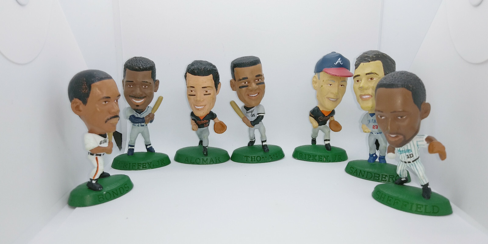 MLB HEADLINERS 1996フィギュア２４個セットA Corinthian Headliners MLB Baseball 3” Mini Figure lot of 7