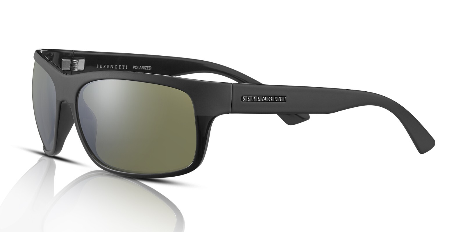Serengeti Sonnenbrille Hamel 8929 Glänzend Bold Gold/Gold