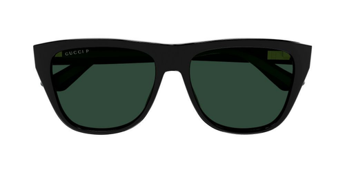 Pre-owned Gucci Gg0926s-006 Square Green Red