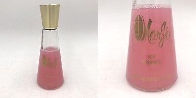 Vintage 1960s Marjo Inc Skin Freshener 75% 4 oz Mod Glass Bott...