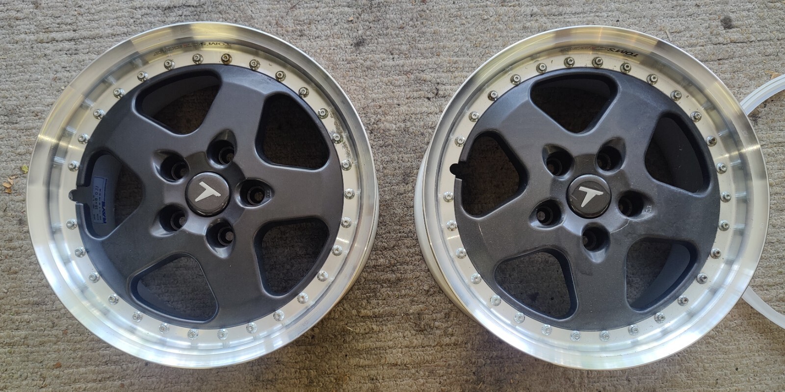 TOM'S RAYS C7-R 17インチ 8J+44/9J+43 当時物 RAYS TOM'S TOM'S C7R ホイール レイズ トムス