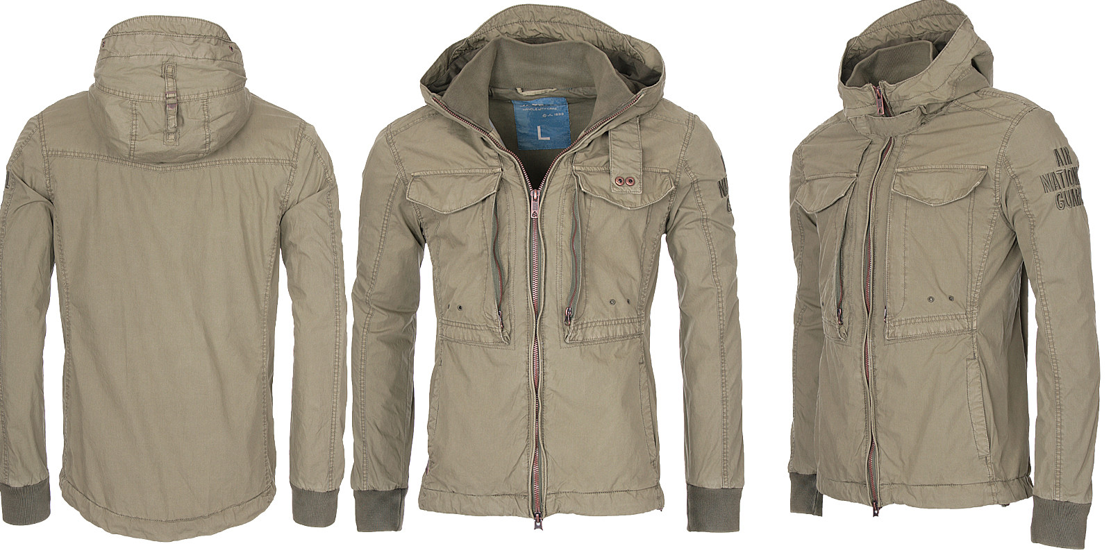 Мужская верхняя одежда Jet Lag Herren Herbst Jacke Parka Baumwoll Stehkragen Übergangsjacke Blouson Мужская верхняя одежда Jet Lag Herren Herbst Jacke Parka Baumwoll Stehkragen Übergangsjacke Blouson
