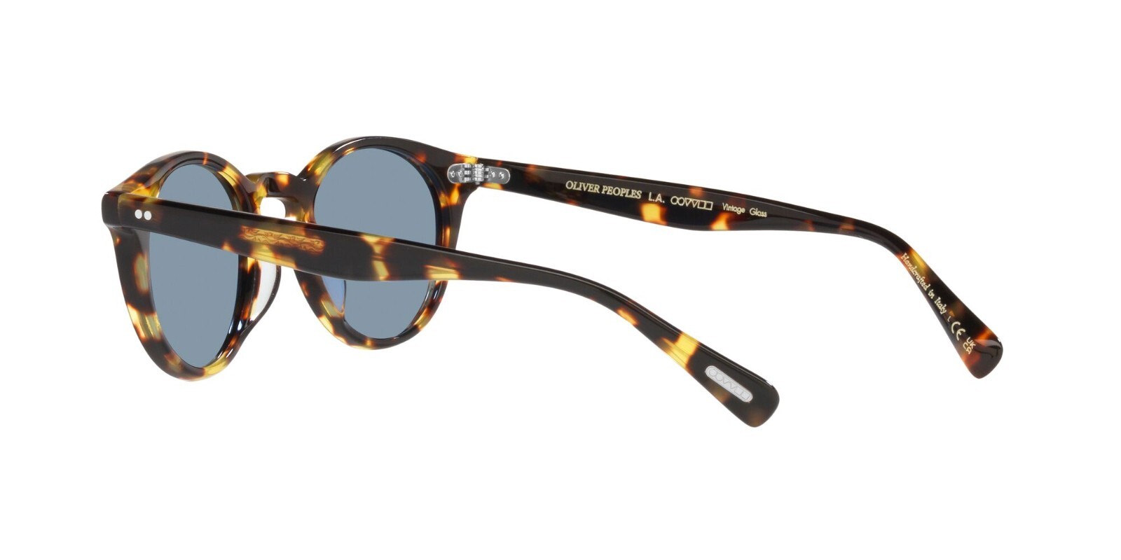 Pre-owned Oliver Peoples Romare Sun Ov 5459su Vintage Havana/blue (1407/56) Sunglasses