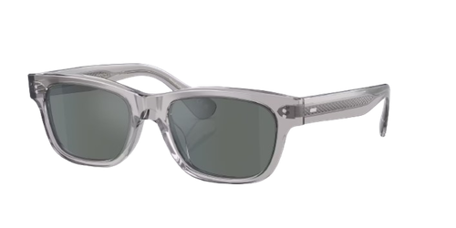 Pre-owned Oliver Peoples 0ov5540su-531132w5 Pillow Grey In Blue