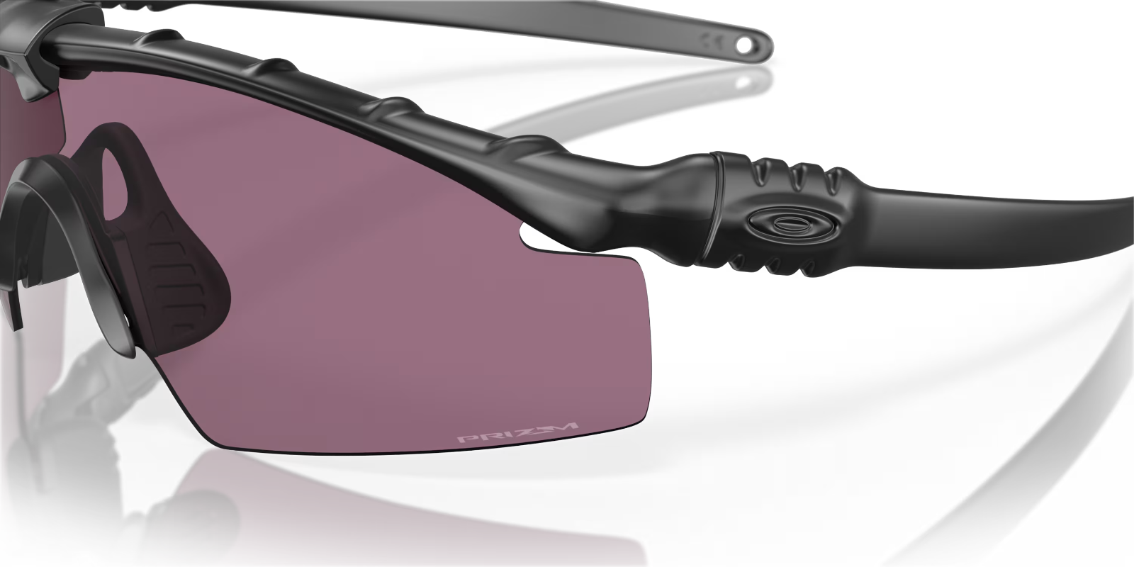 Pre-owned Oakley Si Ballistic  M Frame 3.0 Matte Black W/prizm Tr45, Prizm Tr22, Clear Lens In Black/amber/clear