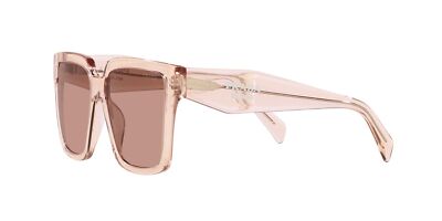 Pre-owned Prada Sunglasses Pr 24zs 13i08m Pink Violet Woman In Purple