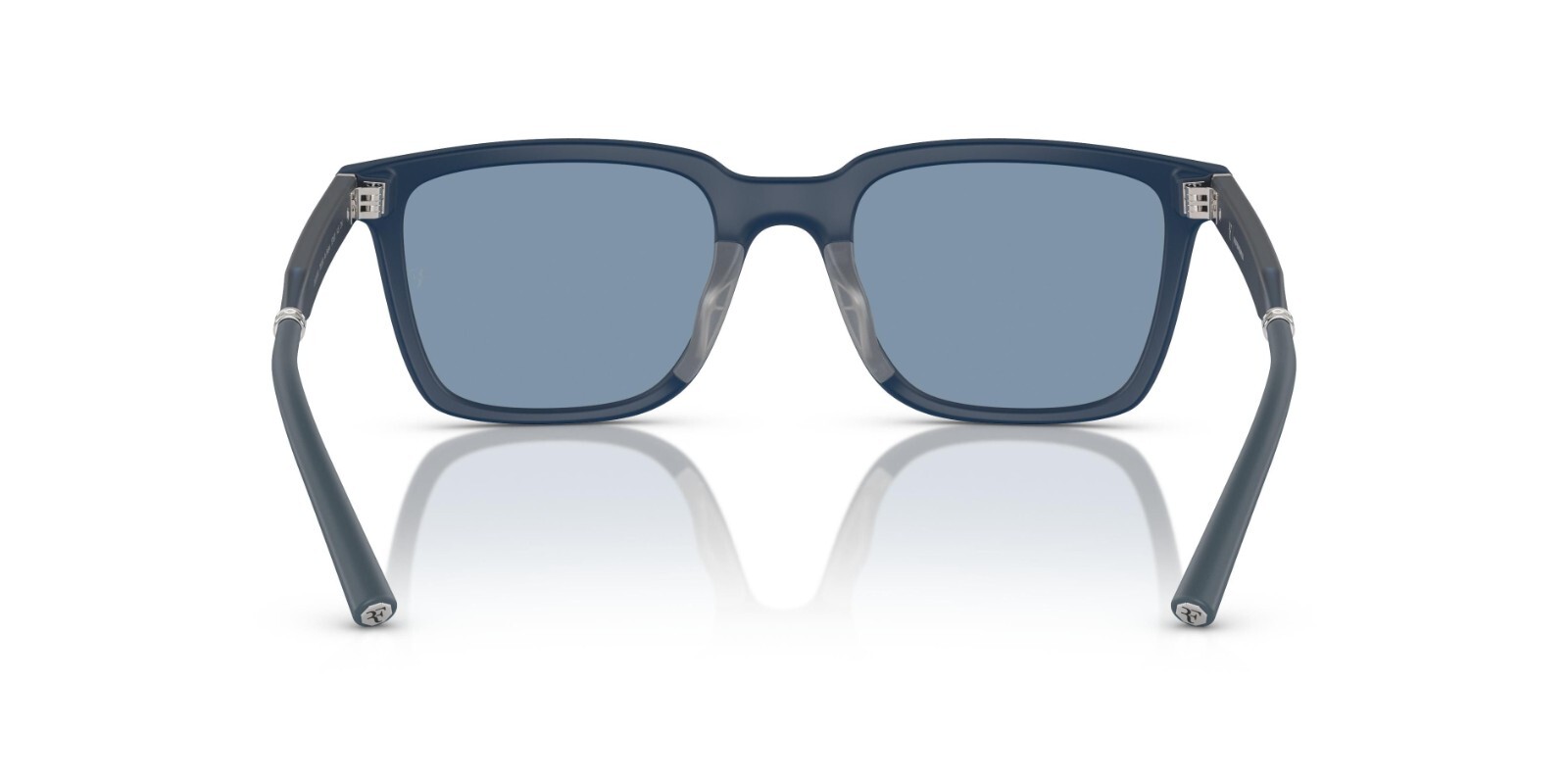 Pre-owned Oliver Peoples Mr.federer Ov 5553su Semi-matte Blue Ash/blue (700380) Sunglasses