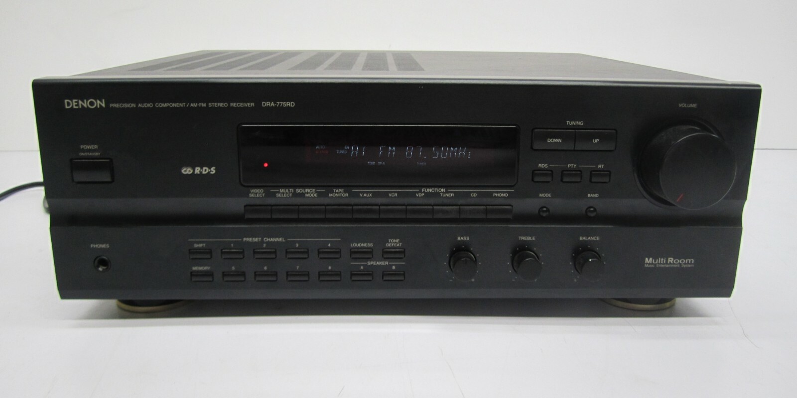 cool_best　DENON  AMP Denon Model DRA-775RD Precision Audio Component AM FM Stereo