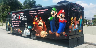 LOWERED!!! 30' MOBILE VIDEO GAME TRUCK AND/OR BUSINESS, HDGAMETRUCK.COM