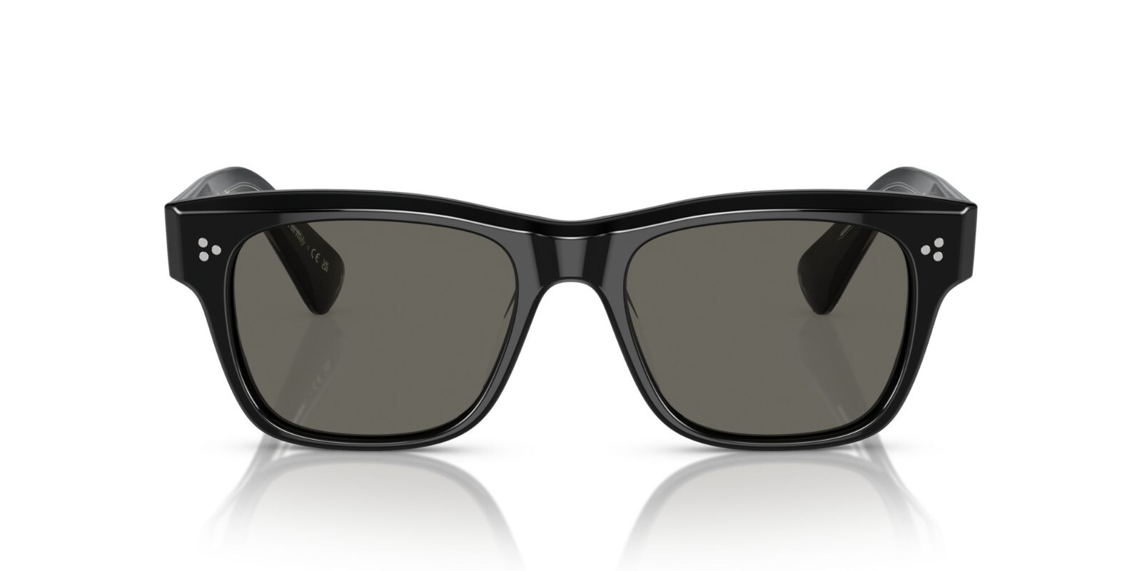 Pre-owned Oliver Peoples Birell Sun Ov 5524su Black/carbon Grey (1492/r5) Sunglasses In Gray