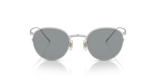 Pre-owned Oliver Peoples 0ov1311st-485036r5 Phantos Silver In Blue