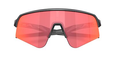 Pre-owned Oakley Sutro Lite Sweep Sunglasses, Matte Carbon Frame, Prizm Trail Torch Lens