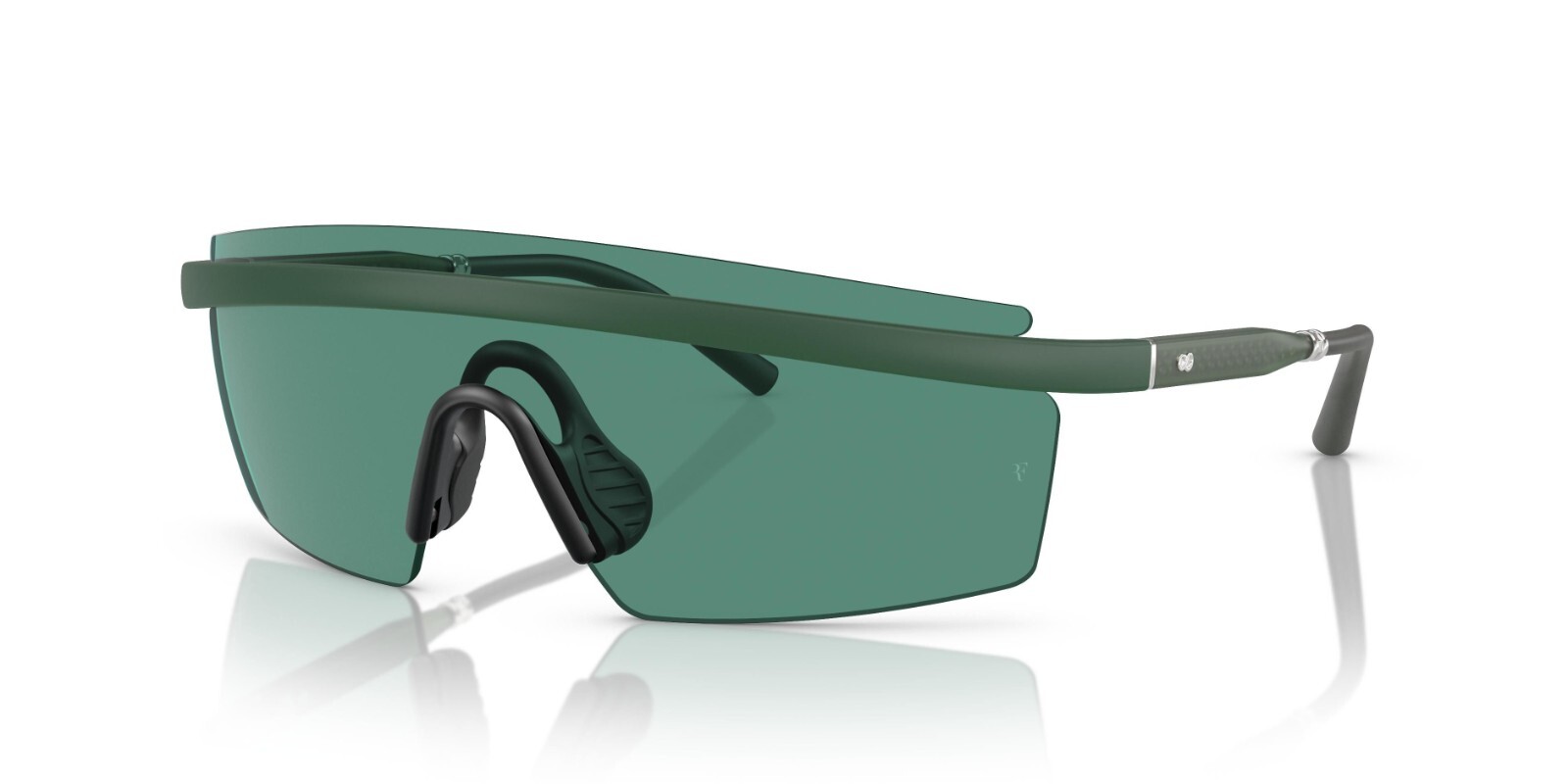 Pre-owned Oliver Peoples R-4 Ov 5556s Semi Matte Ryegrass/forest (7004/71) Sunglasses In Green