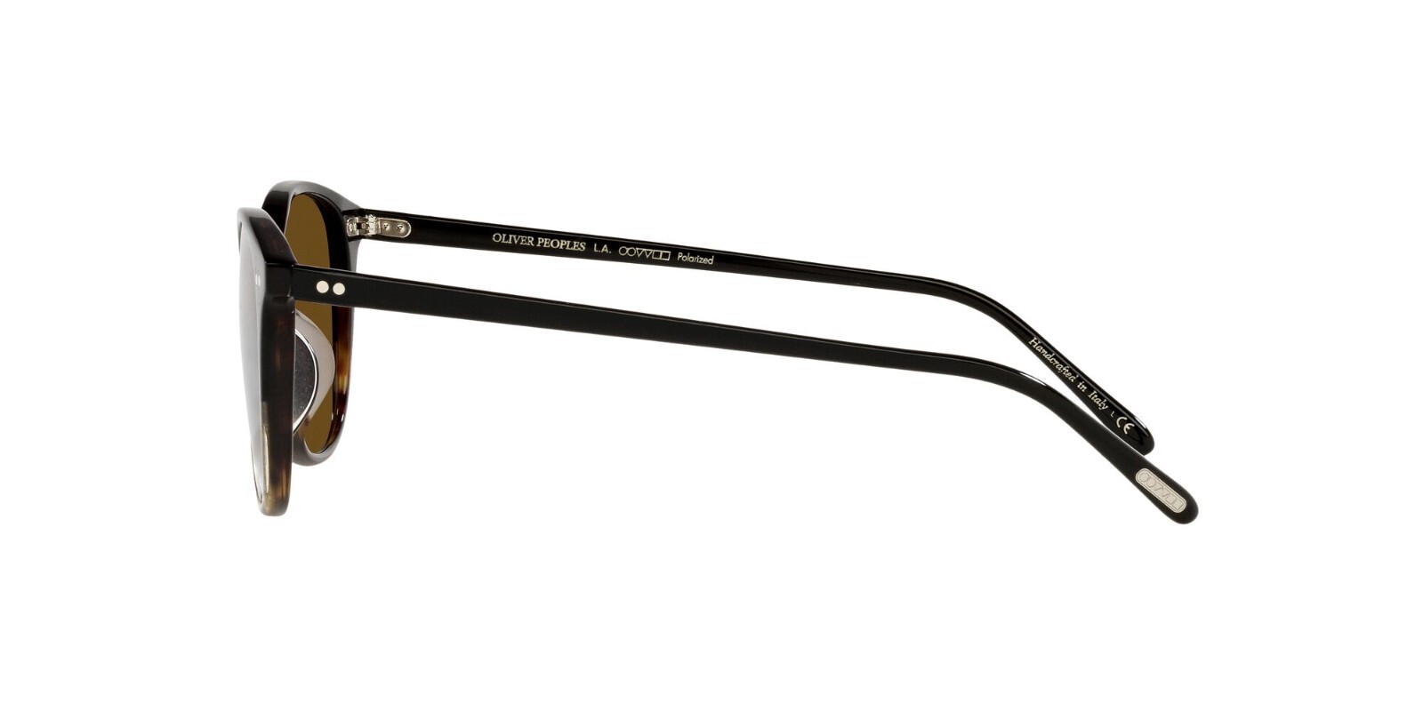 Pre-owned Oliver Peoples Forman L.a. Ov 5414su Black Shaded/brown Polarized Sunglasses