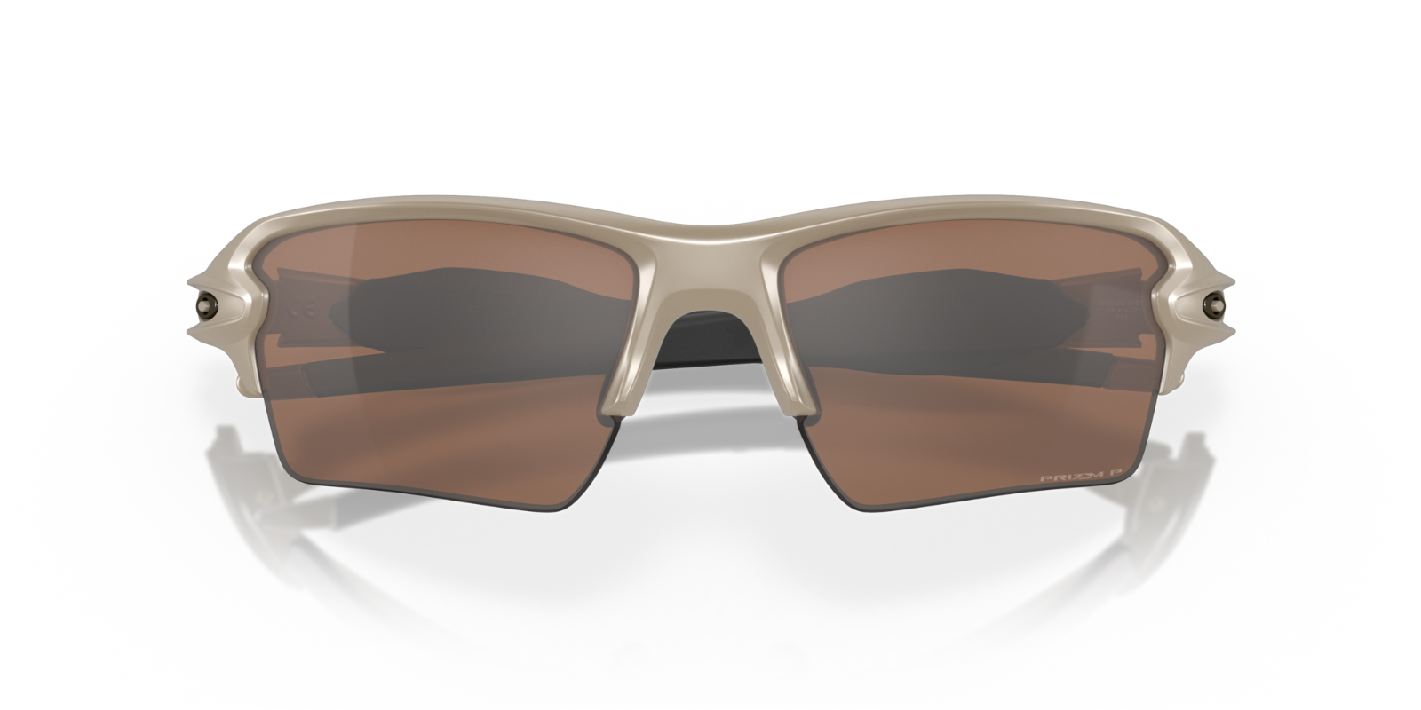 Pre-owned Oakley Standard Issue Flak® 2.0 Xl Desert Collection / Polarized Pr / Desert Tan In Prizm Tungsten Polarized