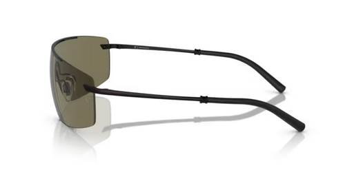 Pre-owned Oliver Peoples 0ov1344s-3850622 Irregular Black In Green