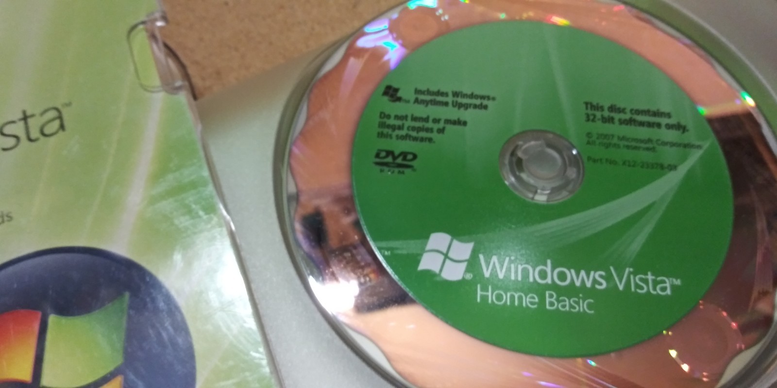 Microsoft Windows Vista Home Basic Edition Full Version Retail for Windows (1 Us