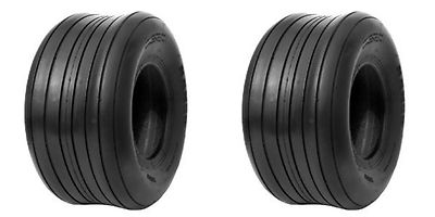 TWO 13X5.00-6 13/500-6 Rib Lawn Mower Garden Tractor Tires Tubeless  4ply Rated