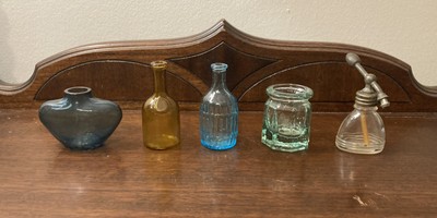 Lot Antique Bottles Devilbiss Atomizer