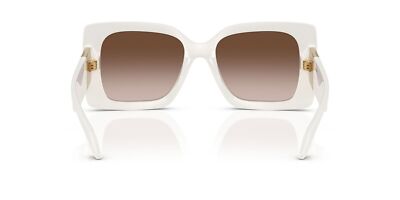 Pre-owned Versace Sunglasses Ve4467u 546213 54mm White / Dark Grey Lens In Gray