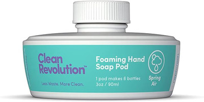 - One Foaming Hand Soap Pod Spring Air Scent Makes Bottles/72