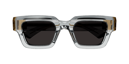 Pre-owned Bottega Veneta Sunglasses Bv1230s-001 Crystal -gray