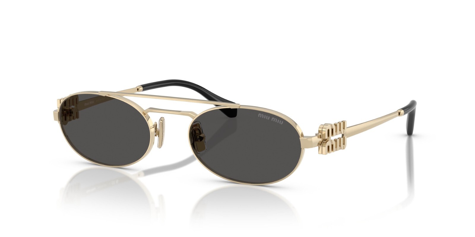 【MIU MIU】ミュウミュウ ランウェイ サングラス SMU 54Y Rose Gold Lenses Aube Sunglasses | Miu Miu