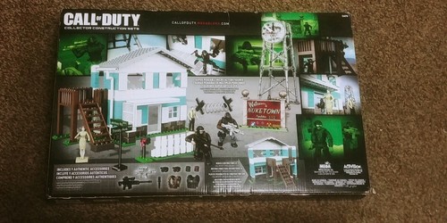 Mega Bloks Call of Duty Nuketown & Zombies Tranzit Diner NEW