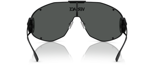 Pre-owned Versace Sunglasses Ve2268 143387 Black Grey Man In Gray