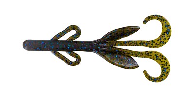 Big Bite Creature Baits (CB4) Baby Brush Hog Style Soft Plastic Lures Any Color