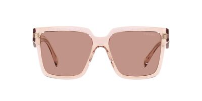 Pre-owned Prada Sunglasses Pr 24zs 13i08m Pink Violet Woman In Purple