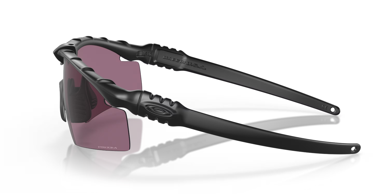 Pre-owned Oakley Si Ballistic  M Frame 3.0 Matte Black W/prizm Tr45, Prizm Tr22, Clear Lens In Black/amber/clear