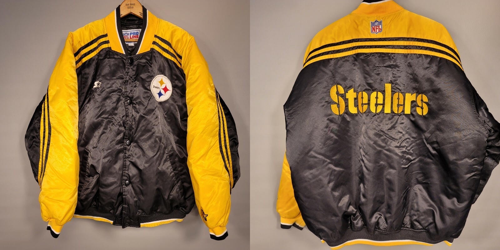 Vintage Stitched NFL Starter Pro Line Pittsburgh Steelers