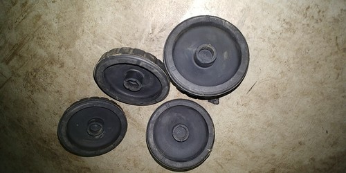 HEAVY DUTY TURNTABLE FEET SET 4 RUBBER TECHNICS SL-1200MKII ION SONY