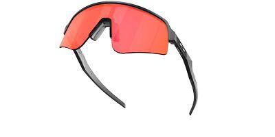 Pre-owned Oakley Sutro Lite Sweep Sunglasses, Matte Carbon Frame, Prizm Trail Torch Lens