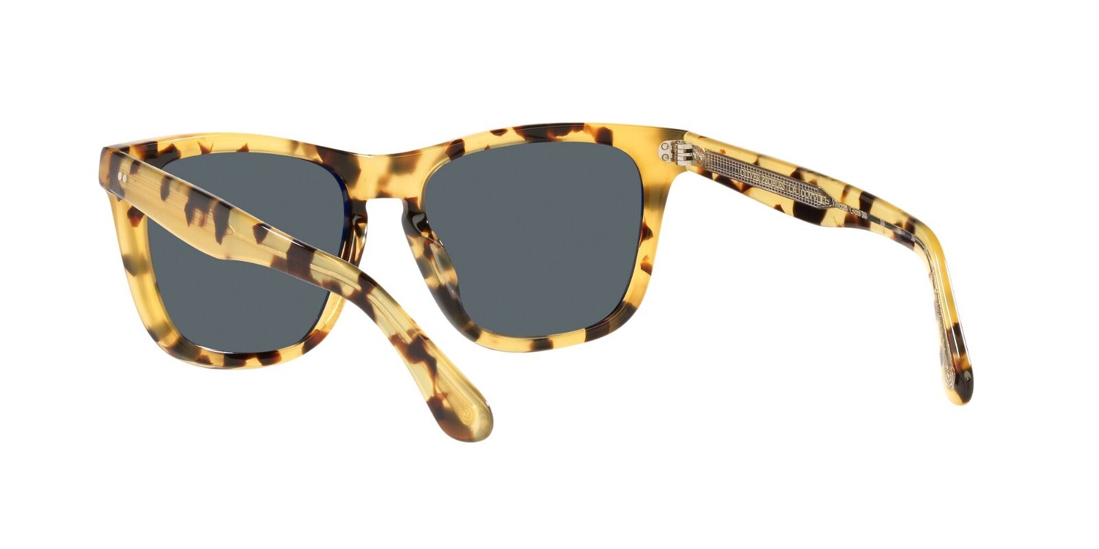 Pre-owned Oliver Peoples Lynes Sun Ov 5449su Ytb Brown/blue (1701/r5) Sunglasses