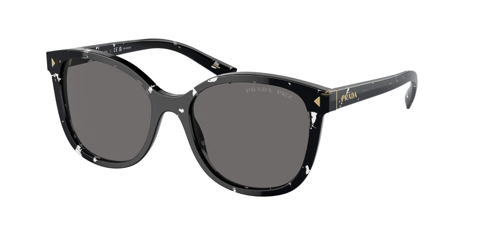 Pre-owned Prada Brand 2024  Women Sunglasses Pr 22zs 15s-5z1 Authentic Italy Frame Case In Gray